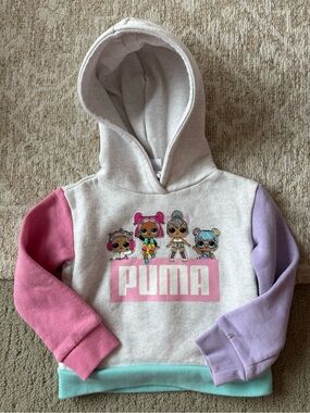 Puma Kids' LOL Surprise! Pullover Hoodie 2T